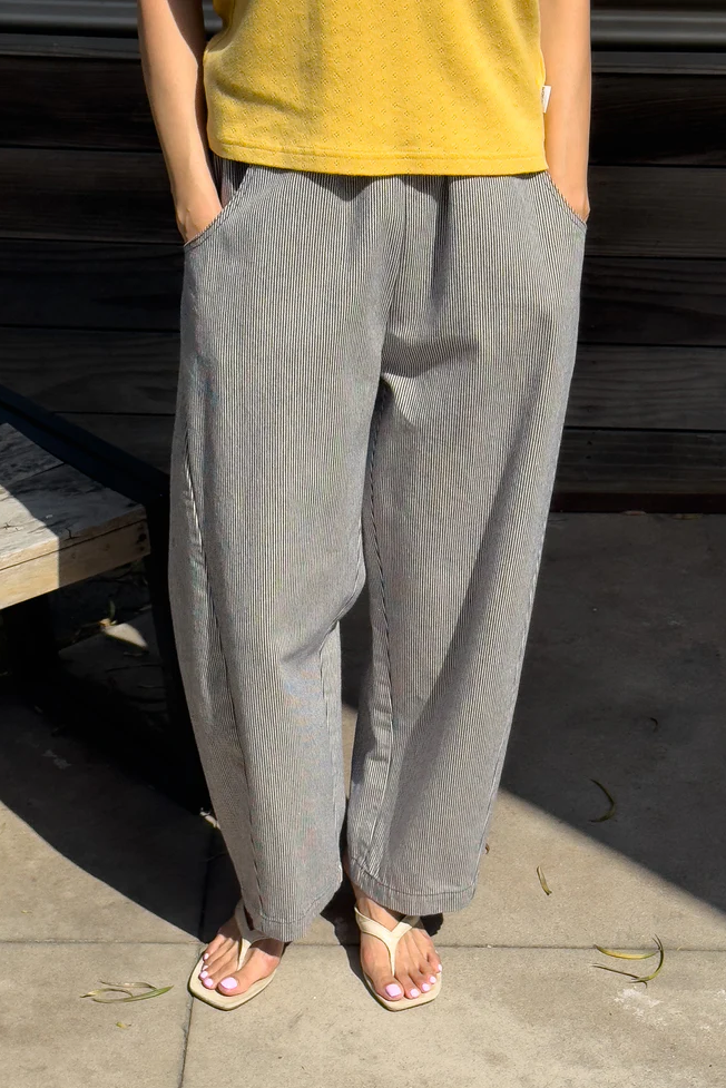 Le Bon Shoppe Arc Pants - Blue Stripe