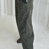 Le Bon Shoppe Arc Pants - Fern Leopard