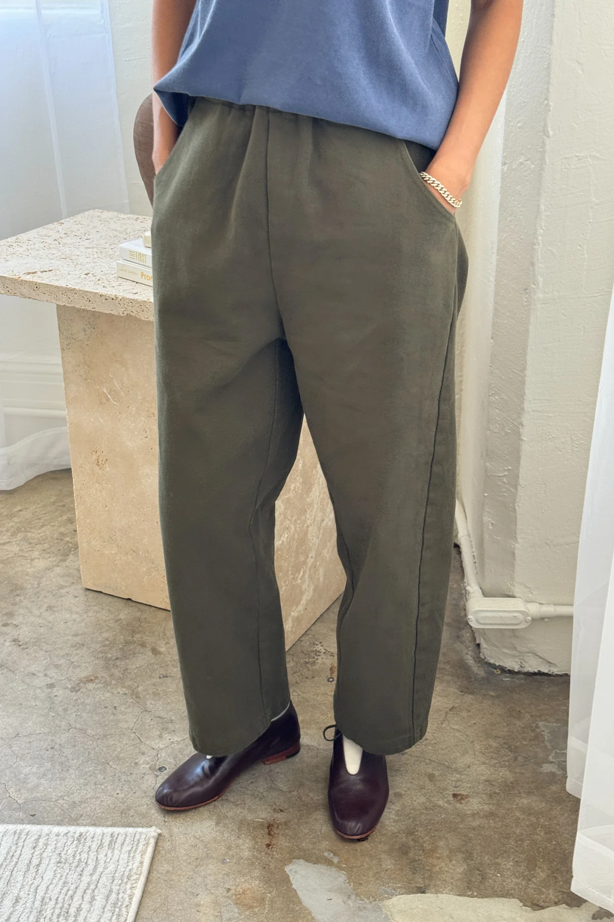 Le Bon Shoppe Arc Pants - Olive