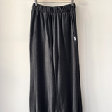 Le Bon Shoppe Pointelle Balloon Pants - Charcoal
