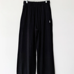 Le Bon Shoppe Pointelle Balloon Pants - Black
