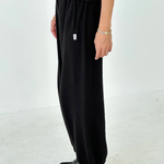 Le Bon Shoppe Pointelle Balloon Pants - Black