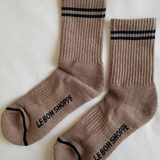 Le Bon Shoppe Boyfriend Socks - Cocoa