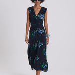 Maria Cher Melrose Tora Midi Dress - Blue