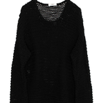 Mikoh Mehetia Knit Drop Shoulder Long Sleeve Top - Night