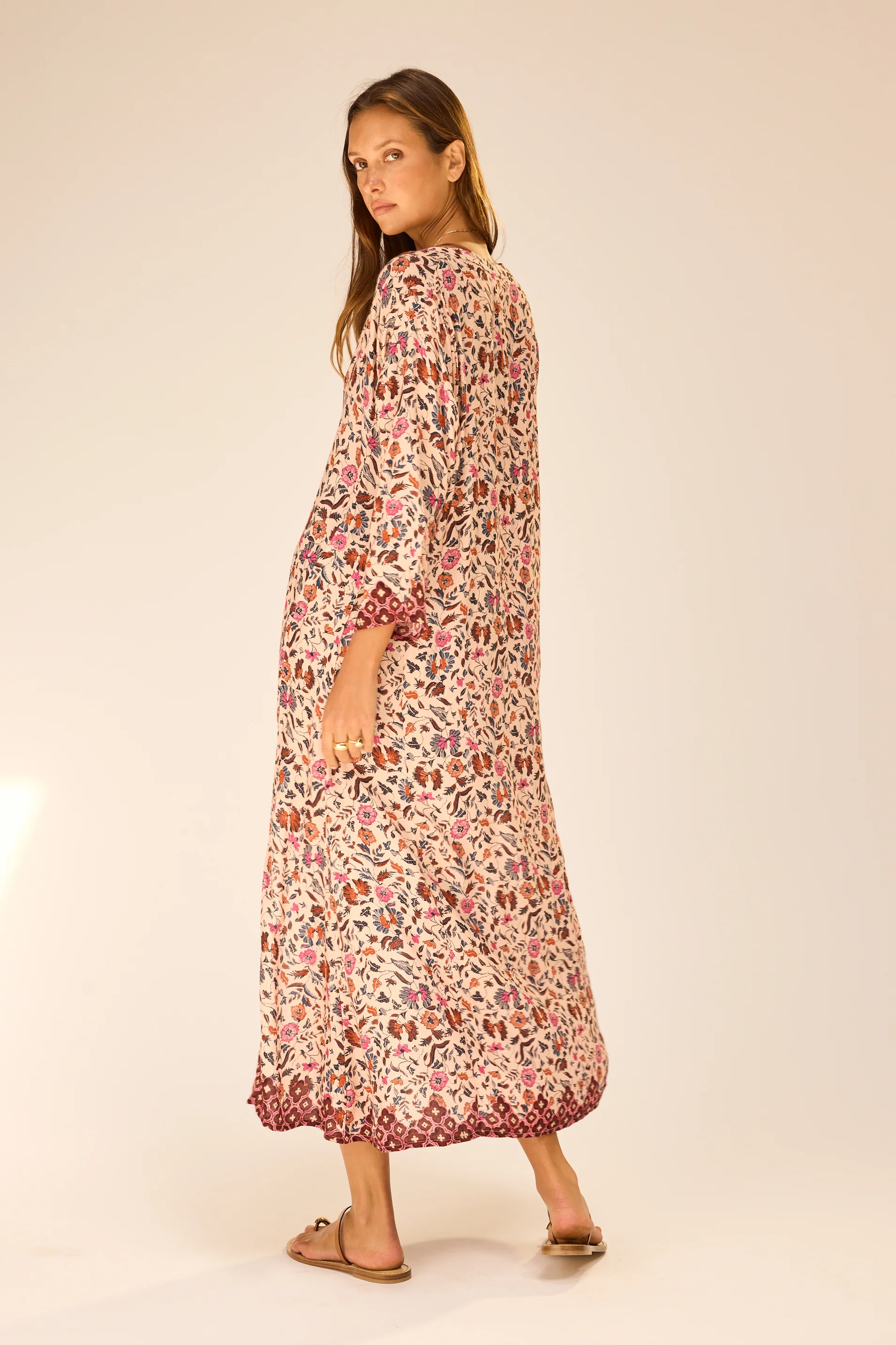 Natalie Martin Isobel Dress - Wildflower Spice