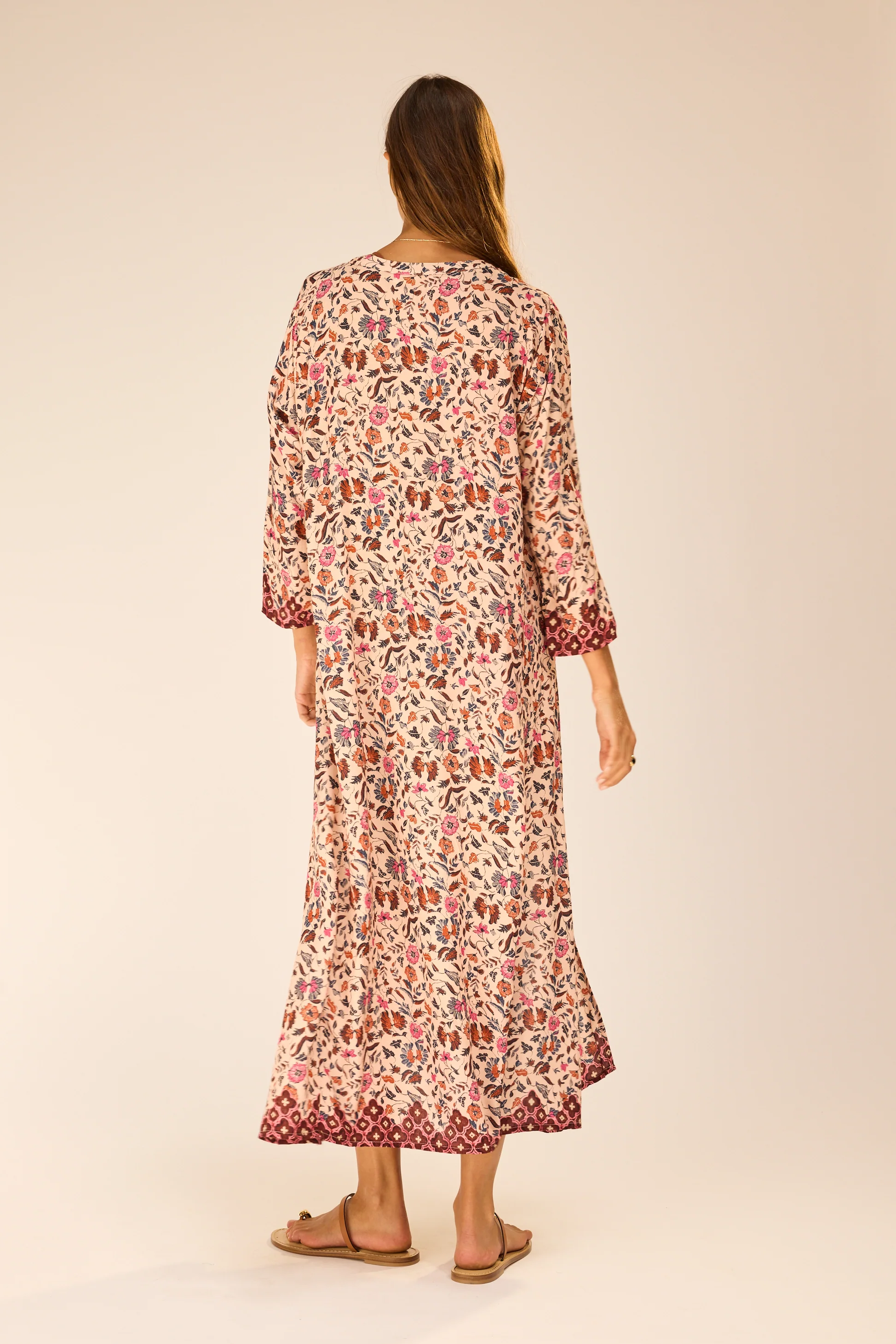 Natalie Martin Isobel Dress - Wildflower Spice