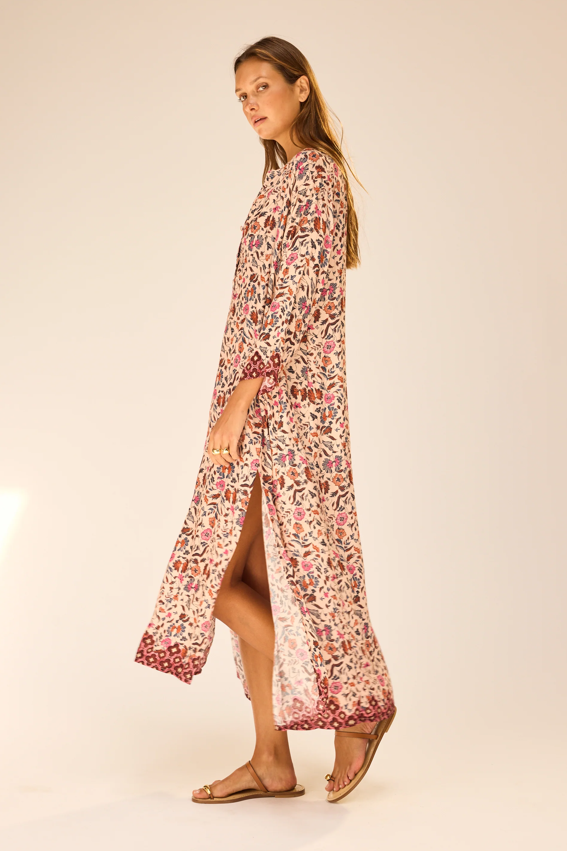 Natalie Martin Isobel Dress - Wildflower Spice
