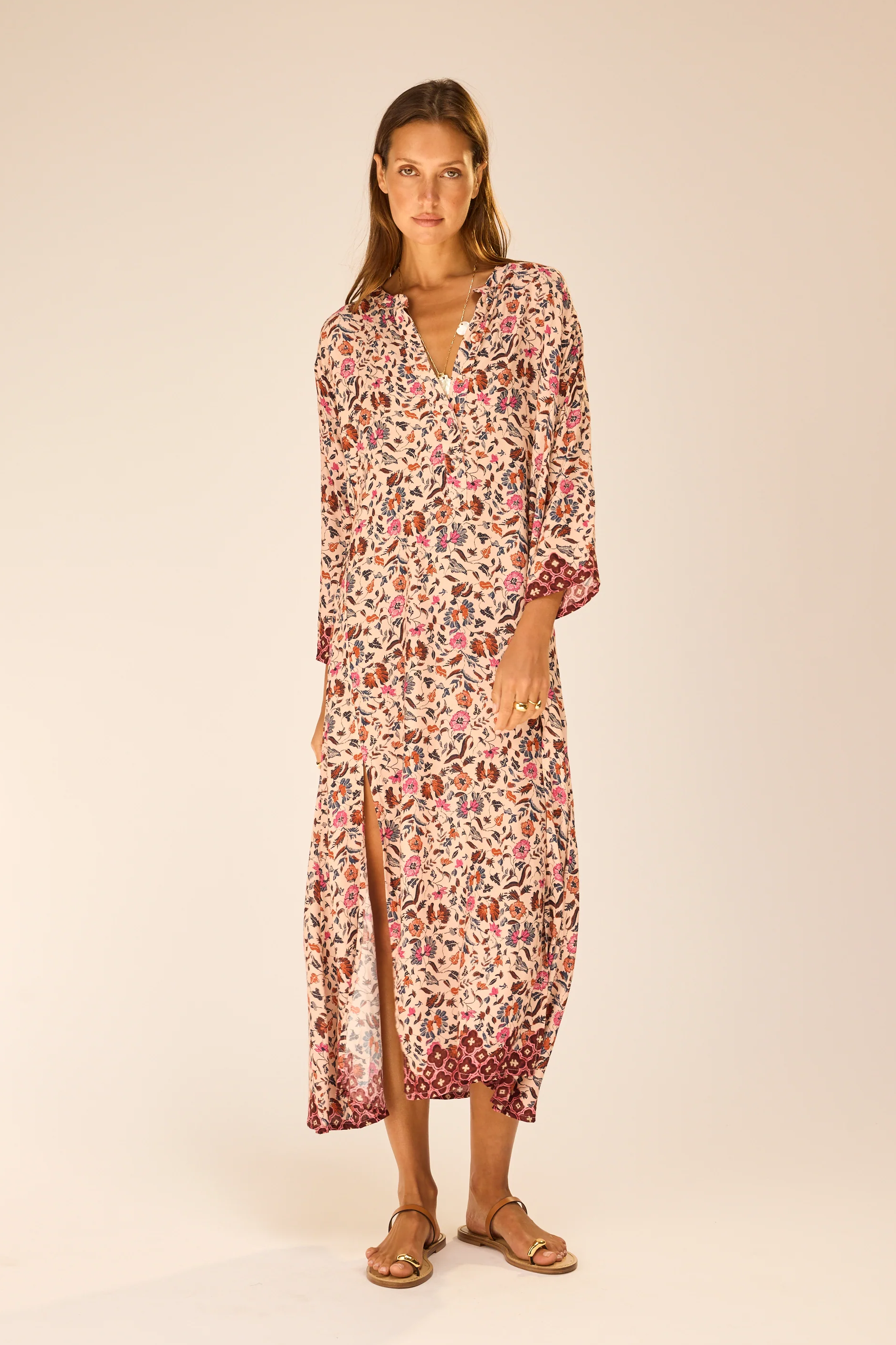 Natalie Martin Isobel Dress - Wildflower Spice