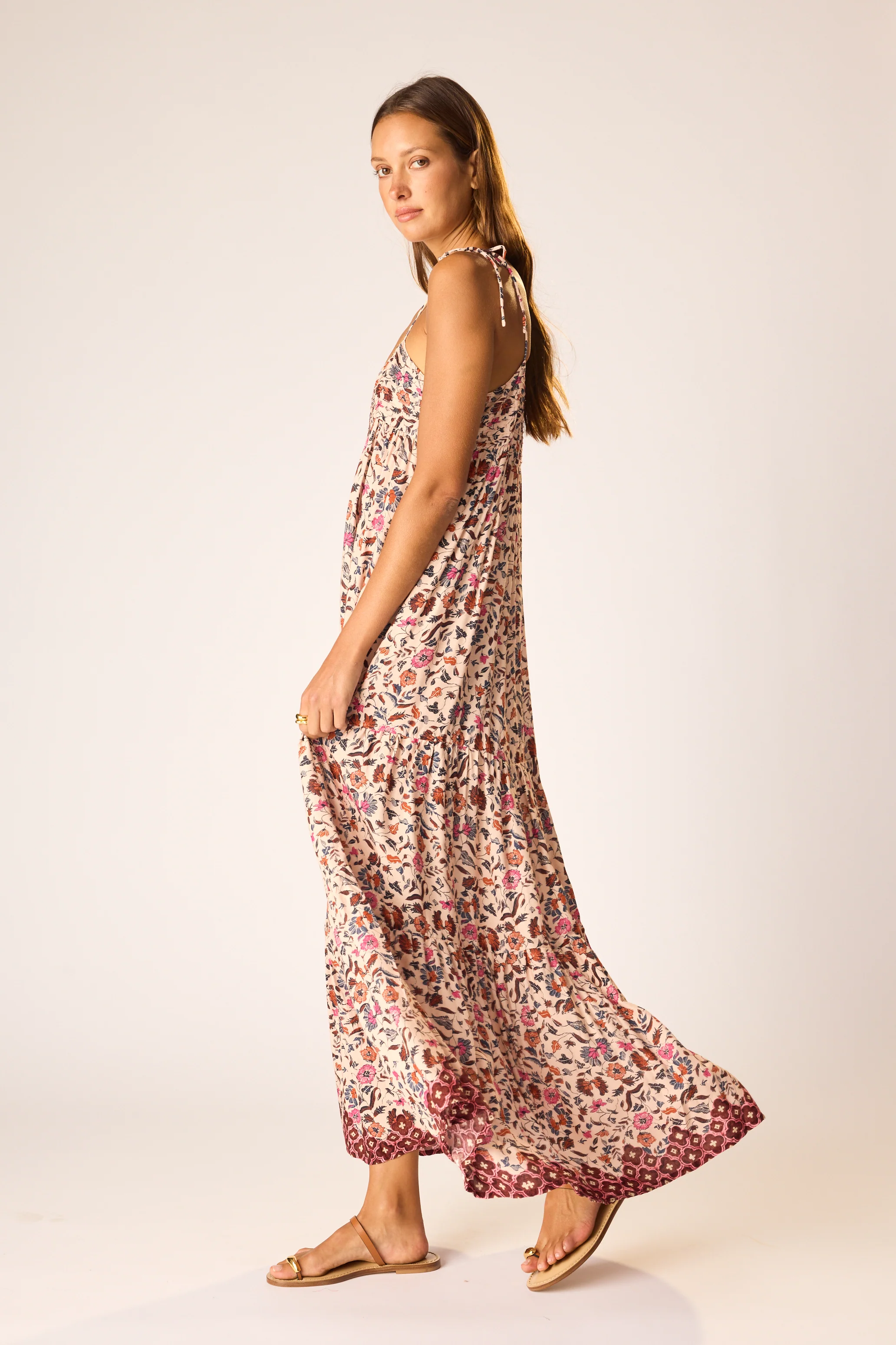 Natalie Martin Melanie Dress - Wildflower Spice