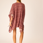 Natalie Martin Paulina Mini Caftan - Mosaic Spice