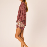 Natalie Martin Tash Shorts - Wildflower Spice
