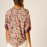 Natalie Martin Violet Top - Wildflower Spice