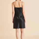 Olivia Von Halle Venus Silk Dress - Jet Black