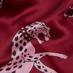 Olivia Von Halle Cherie Red Leopard