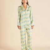 Olivia Von Halle Lila Silk Pajamas - Loulou