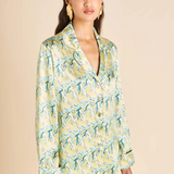 Olivia Von Halle Lila Silk Pajamas - Loulou