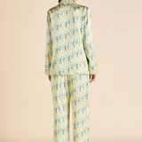 Olivia Von Halle Lila Silk Pajamas - Loulou