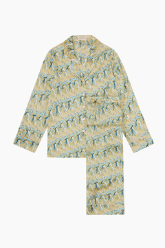 Olivia Von Halle Lila Silk Pajamas - Loulou