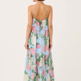 Peony Gathered Midi Dress - Enamour