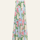 Peony Gathered Midi Dress - Enamour