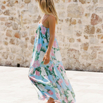 Peony Gathered Midi Dress - Enamour