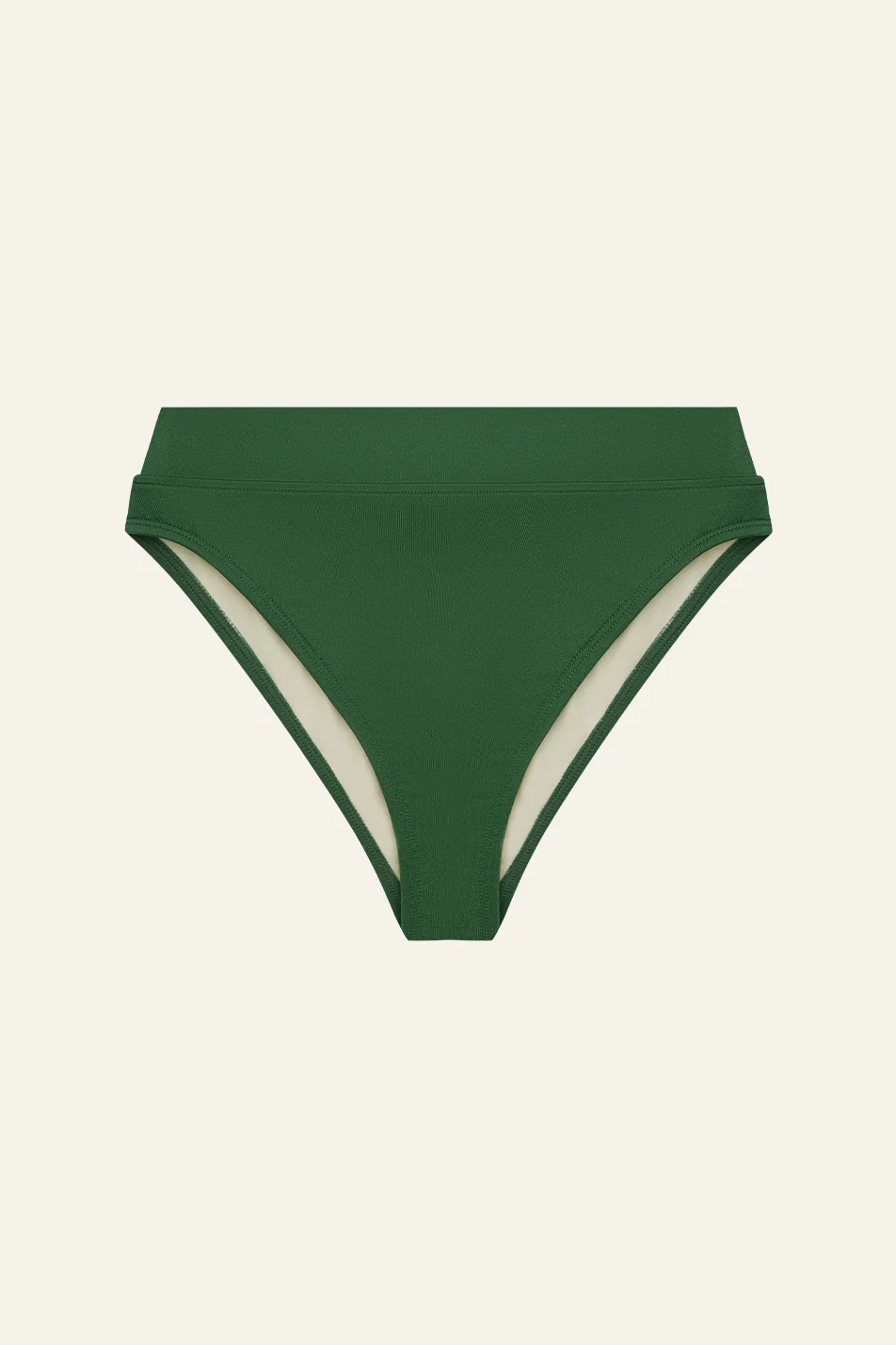 Peony Mid High Cut Pant - Bottle Green