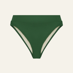 Peony Mid High Cut Pant - Bottle Green