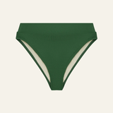 Peony Mid High Cut Pant - Bottle Green