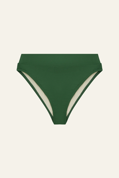 Peony Mid High Cut Pant - Bottle Green