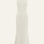 Peony Pointelle Forever Midi Dress - Seashell