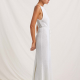 Peony Pointelle Forever Midi Dress - Seashell