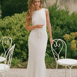 Peony Pointelle Forever Midi Dress - Seashell