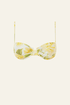 Peony Ruched Holiday Balconette - Clair De Lune