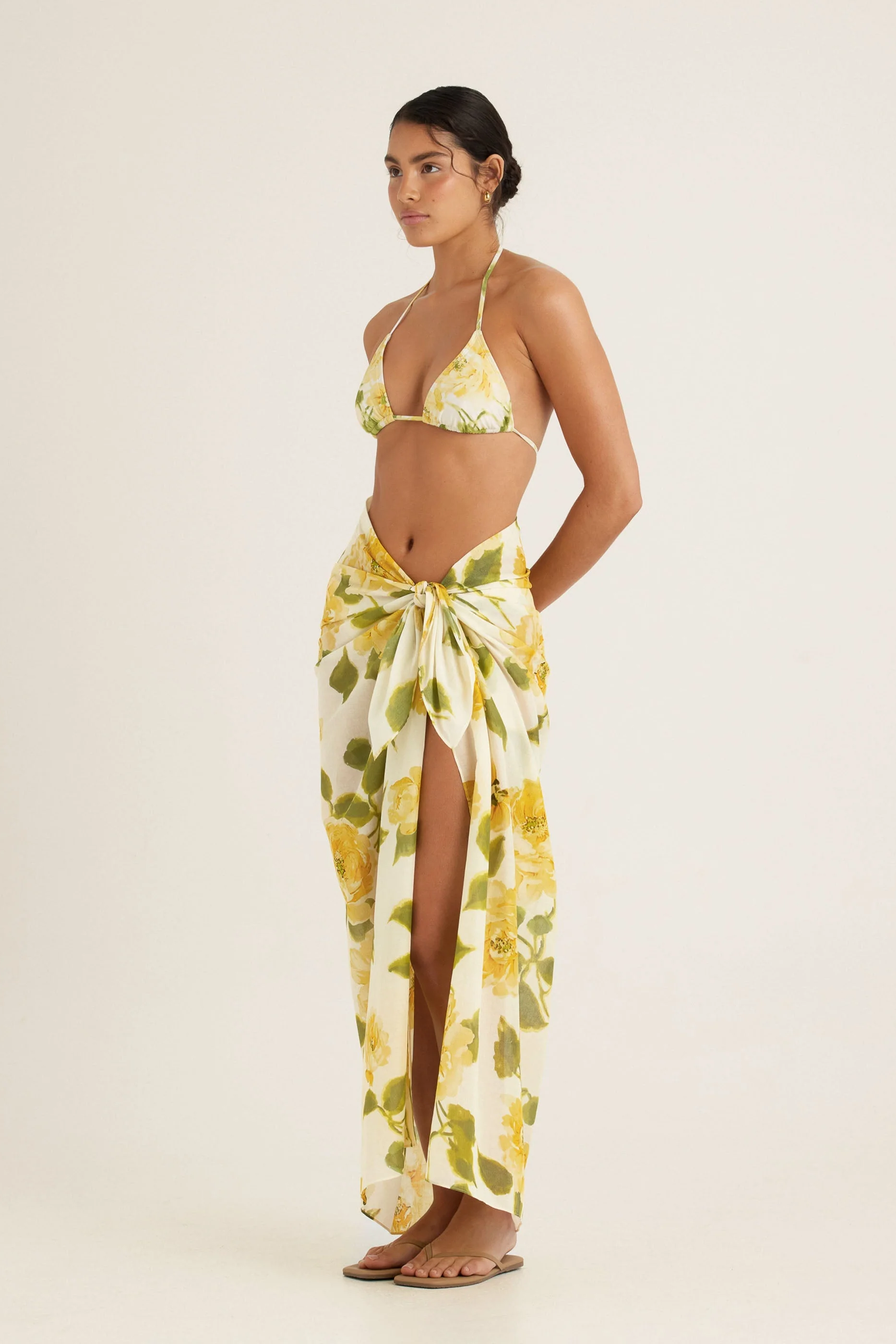 Peony Sarong - Clair De Lune