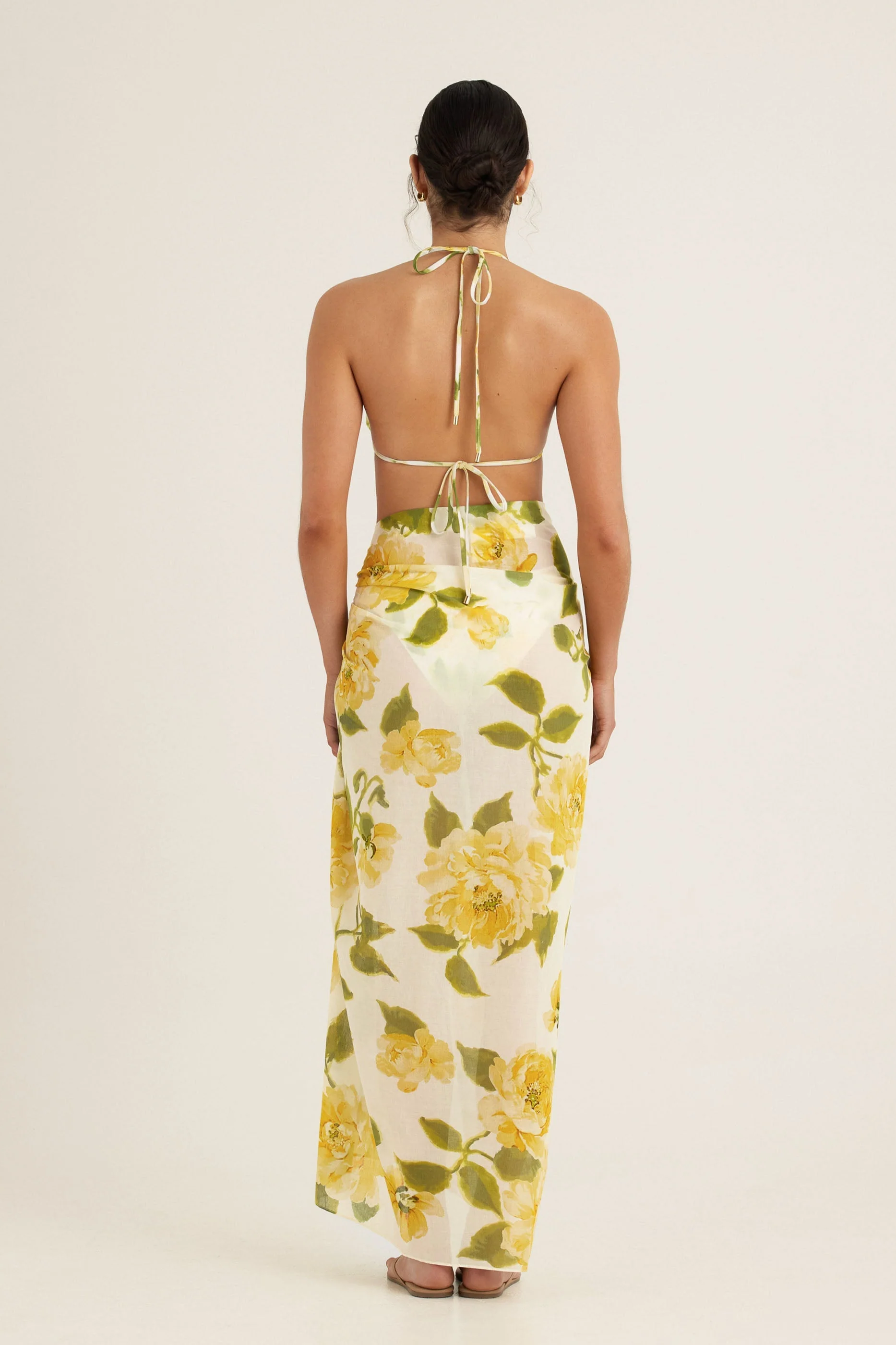 Peony Sarong - Clair De Lune