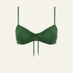 Peony Solstice Crop - Bottle Green