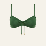 Peony Solstice Crop - Bottle Green