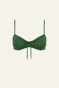 Peony Solstice Crop - Bottle Green