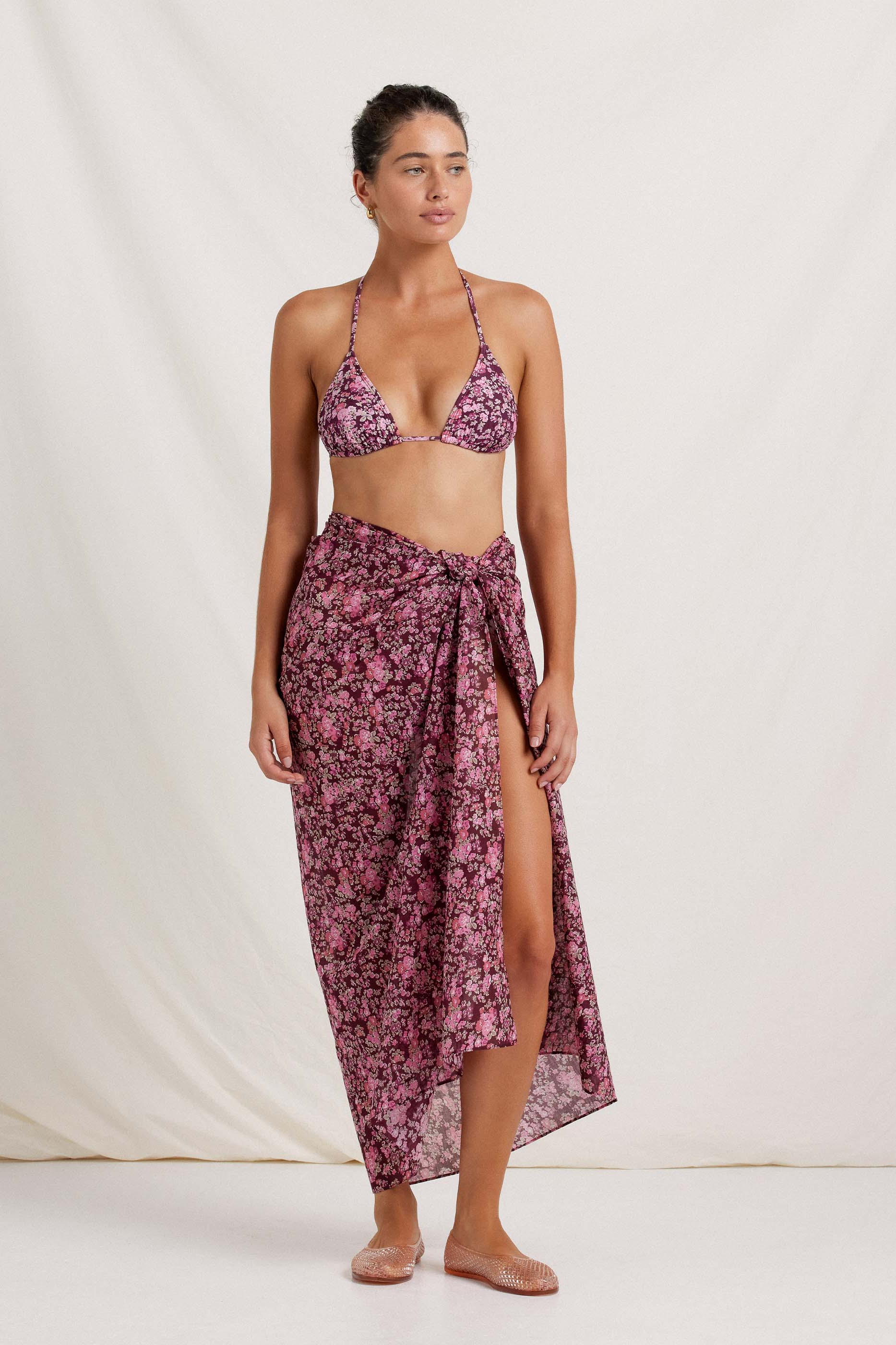 Peony Sarong - Viola