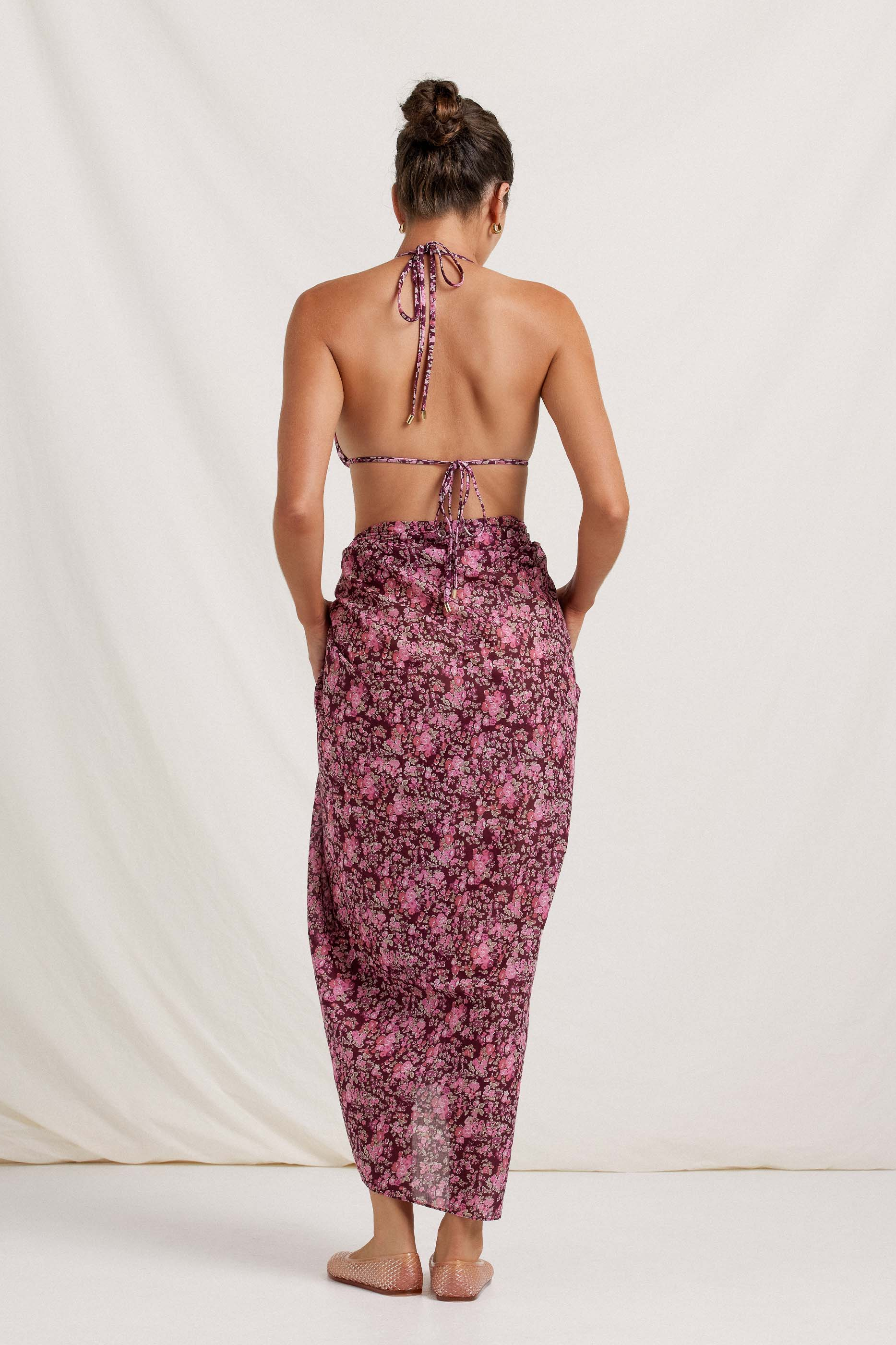 Peony Sarong - Viola