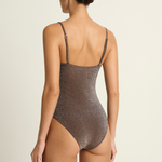 Mikoh Lurex Malta One Piece - Lurex Chocolate