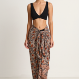 Natalie Martin Sarong - Vintage Flowers Slate