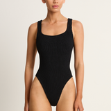 Hunza G Square Neck One Piece - Black