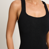 Hunza G Square Neck One Piece - Black