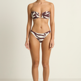 Mikoh Romy Top Papara Bottom - Fleur Rouge