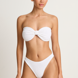 Huzna G Jean Bikini - White