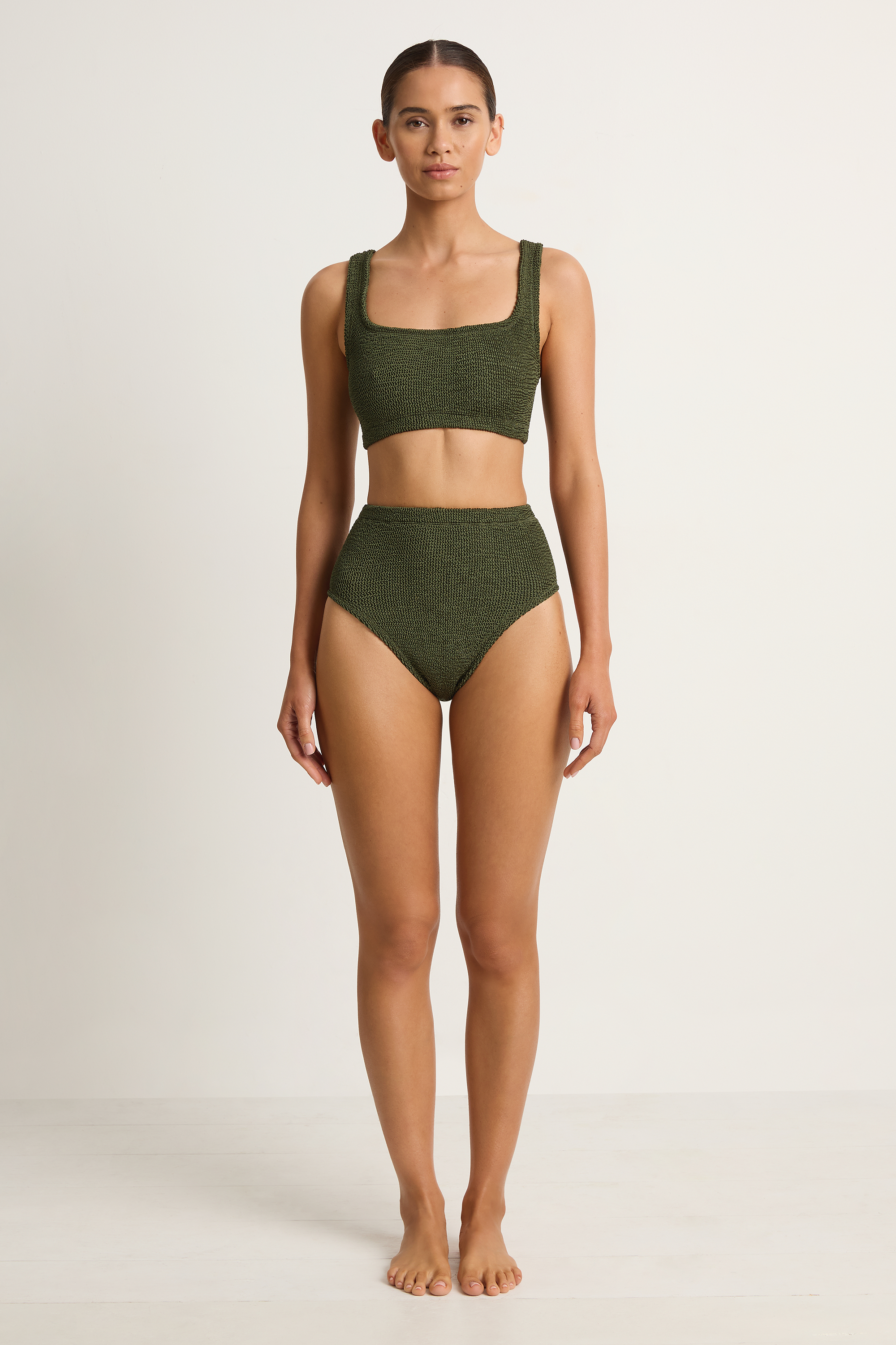Hunza G Patricia Bikini - Metallic Khaki