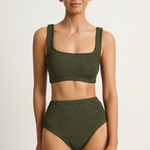 Hunza G Patricia Bikini - Metallic Khaki