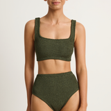 Hunza G Patricia Bikini - Metallic Khaki